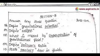 Video thumbnail for 11th Physics 2nd MidTerm Model Question Paper 2019-20 | Salem District | English Medium