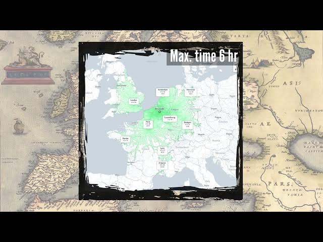 Video thumbnail for How Far Can You Travel by Train from Brussels?
