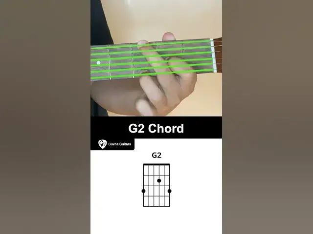 Video thumbnail for How To Play The G2 Chord On Guitar - Guvna Guitars
