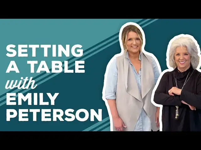 Video thumbnail for Love & Best Dishes: Setting a Table with Emily Peterson