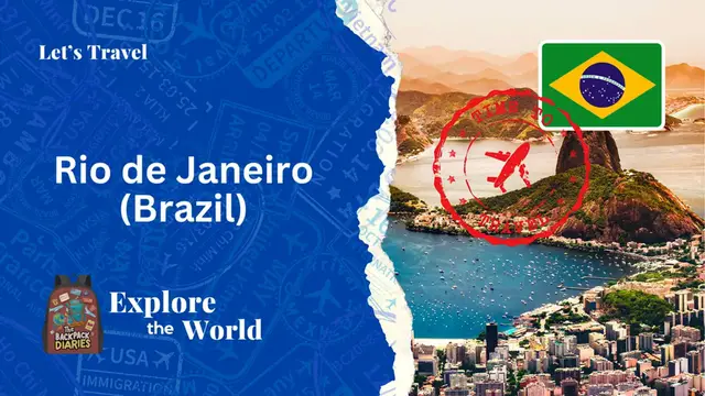 Video thumbnail for Let's travel to Rio de Janeiro (Brazil) | The Backpack Diaries