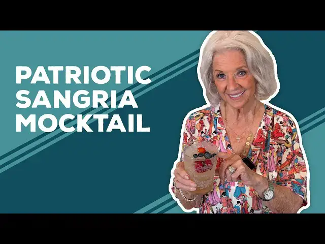 Video thumbnail for Love & Best Dishes: Patriotic Sangria Mocktail Recipe | Non-Alcoholic Labor Day Drink Ideas