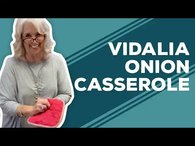Video thumbnail for Quarantine Cooking: Vidalia Onion Casserole Recipe