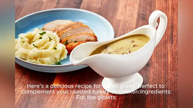 Video thumbnail for giblet gravy recipe