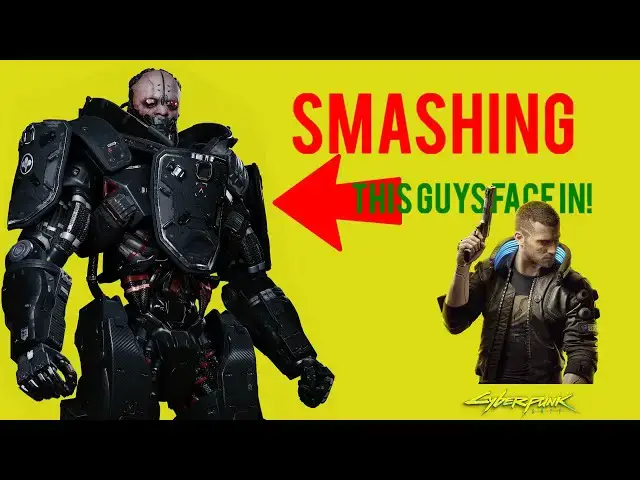 'Video thumbnail for Cyberpunk 2077: Adam Smasher Boss fight'