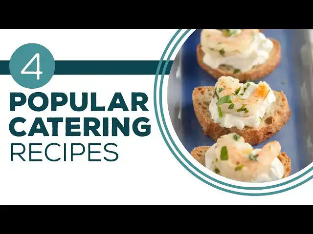 Video thumbnail for Full Episode Fridays: Cater Me This - 4 Popular Catering Recipes