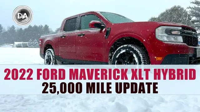 'Video thumbnail for 2022 Ford Maverick Hybrid XLT 25,000 Mile Update'