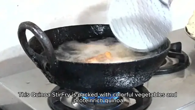 Video thumbnail for Delicious Gluten-Free Quinoa Stir-Fry