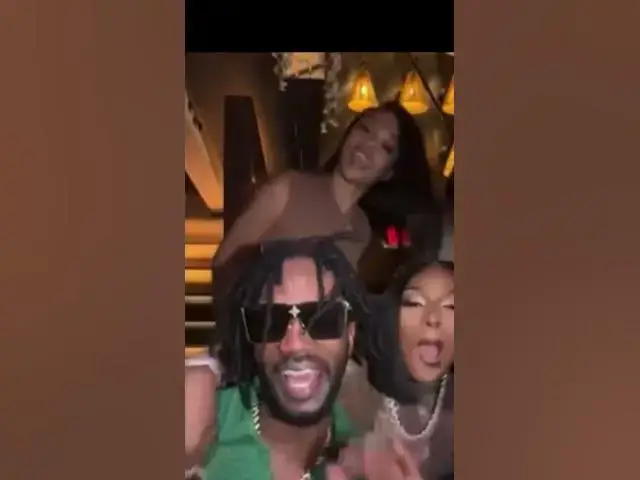 Video thumbnail for Megan Thee Stallion and Juicy J party hard to Three 6 Mafia #megantheestallion #juicyj #three6mafia