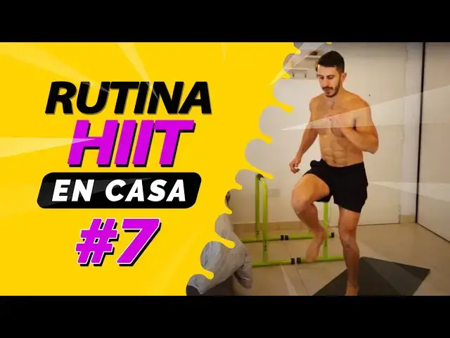 Video thumbnail for #7 Rutina HIIT para Todo El Cuerpo en Casa🔥