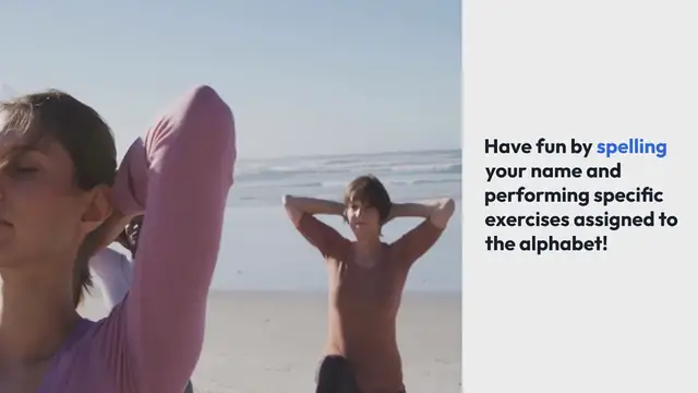 Video thumbnail for Spell Your Name Workout Challenge, Its Awesome: