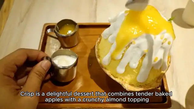 Video thumbnail for Apple Almond Crisp