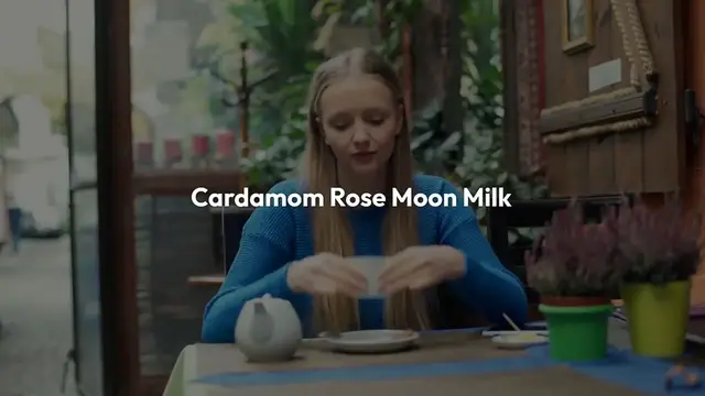 Video thumbnail for Cardamom Rose Moon Milk: A Warm Hug in a Mug