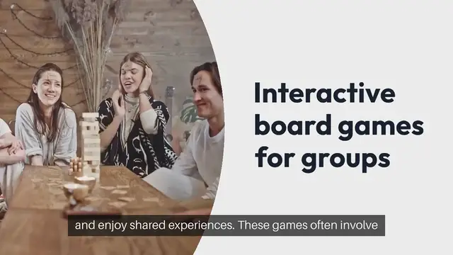 Video thumbnail for Interactive Board Games For Groups