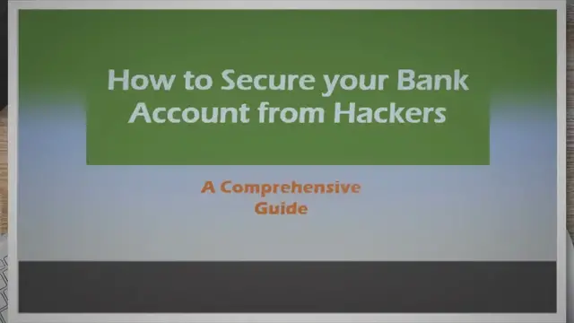 'Video thumbnail for How to Secure Your Bank Account from Hackers 2023: Protect Your Money Now'