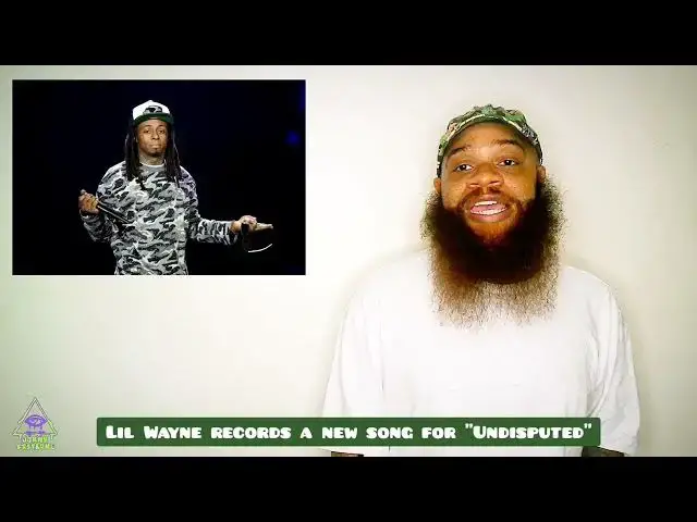 Video thumbnail for Lil Wayne records a new theme song for "Undisputed"