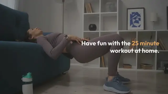 Video thumbnail for The 25 Minute Workout No Gym No Equipment: