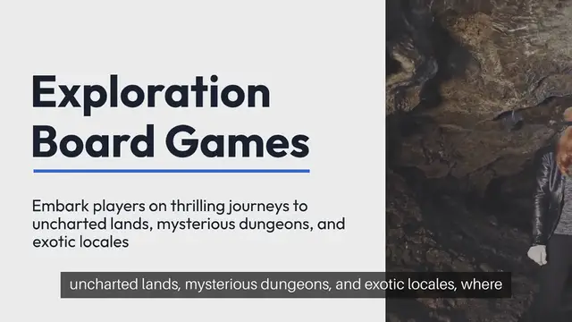 'Video thumbnail for Exploration Board Games'