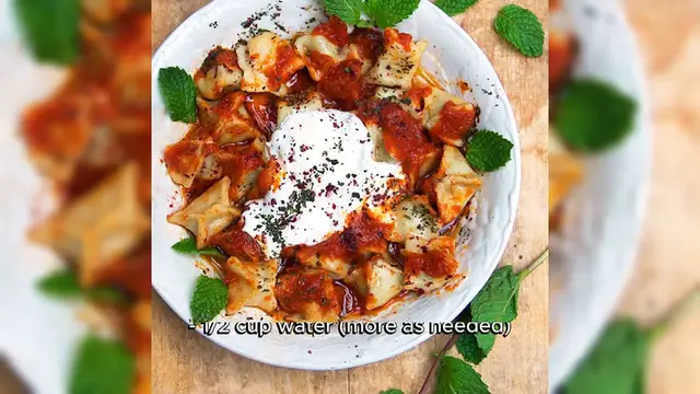 Video thumbnail for Manti Recipe