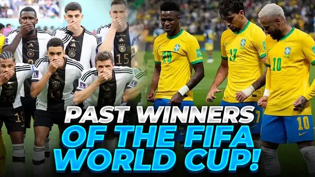Video thumbnail for Past Winners Of The FIFA World Cup