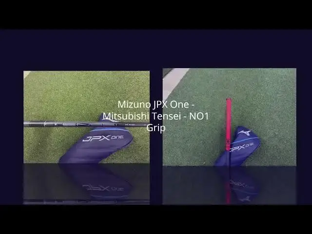 Video thumbnail for Mizuno JPX One   Mitsubishi Tensei   NO1 Grip