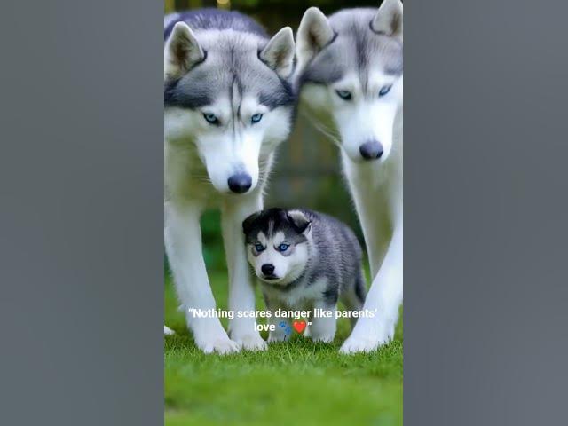 Video thumbnail for Why Your Parents Are Superheroes #shorts #parentslove #huskydog