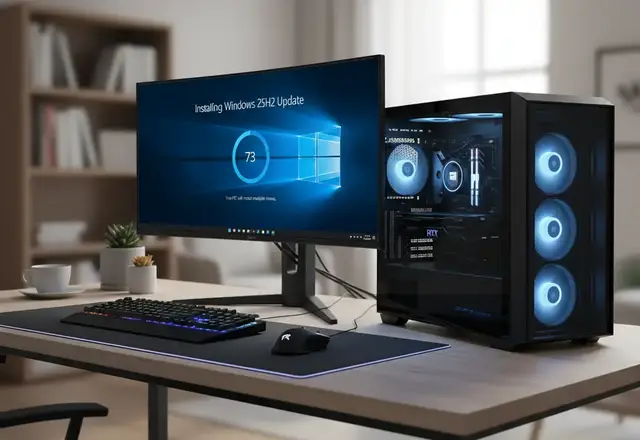 'Video thumbnail for How to get the Windows 11 Version 25H2 Update'