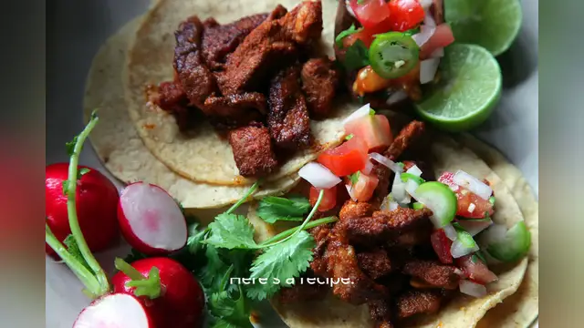 Video thumbnail for pork tacos recipe