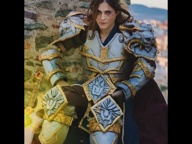 Video thumbnail for Varian Wrynn from World of Warcraft Cosplay