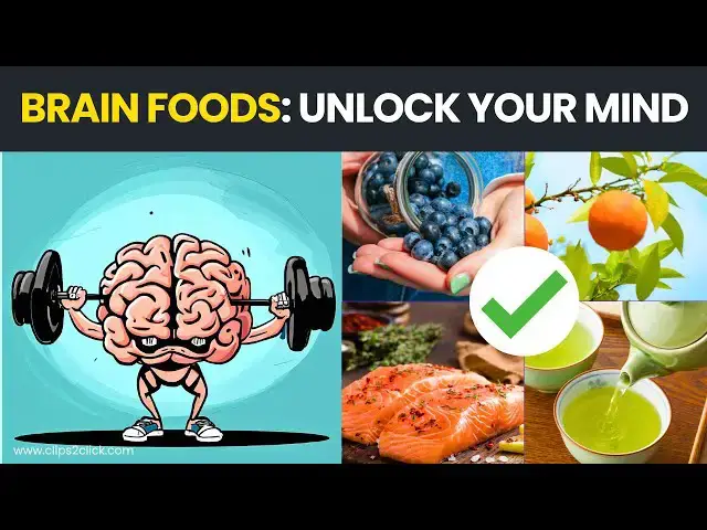 Video thumbnail for Top 10 Foods for Brain Health: Superfoods for Better Memory and Focus