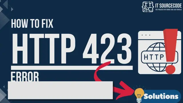 Video thumbnail for HTTP Error 423: How to fix HTTP 423 Locked Error?
