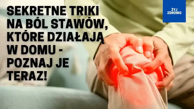 Video thumbnail for Sekretne triki na ból stawów, które działają w domu poznaj je teraz!