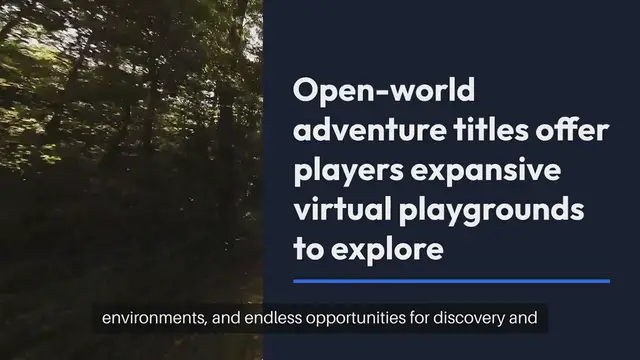 Video thumbnail for Open World Adventure Titles
