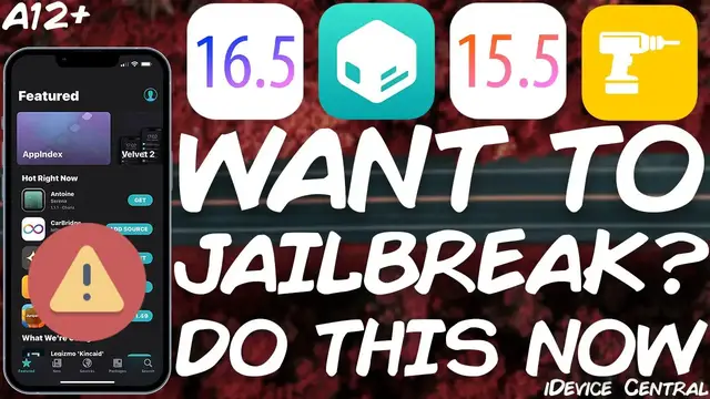Video thumbnail for Want To JAILBREAK iOS 15.5 - 16.5? YOU ARE ON THE WRONG VERSION! Do this Right Now! (A12+)