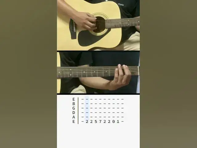 Video thumbnail for Mission Impossible on One String - Learn Your First Guitar Song! #easyguitarsong #learnguitar