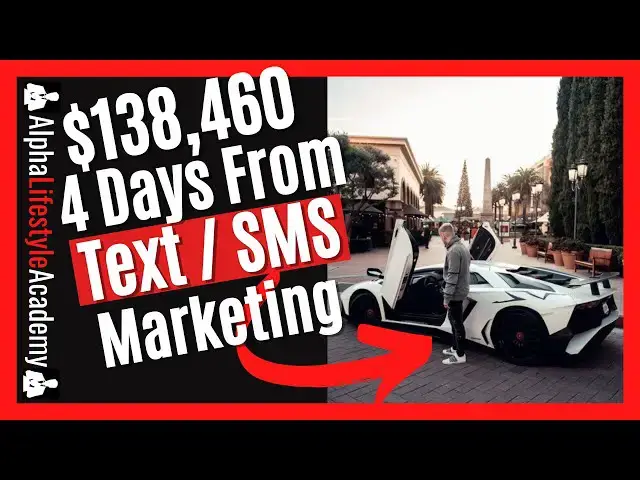 Video thumbnail for SMS & Text Message Marketing: $138,460 4 Days