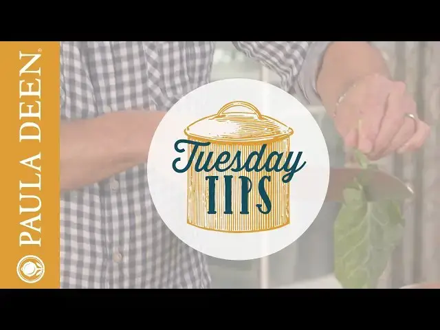 Video thumbnail for Bobby Deen shows how to stem collard greens
