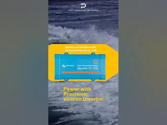Video thumbnail for Victron Phoenix 12/375 VE.Direct NEMA GFCI Pure Sine Wave Inverter – PIN123750510
