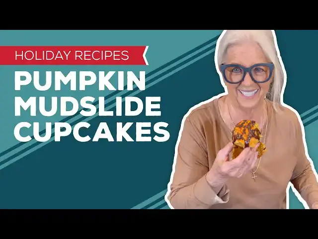 Video thumbnail for Holiday Cooking & Baking Recipes: Pumpkin Mudslide Cupcakes Recipe | Thanksgiving Desserts