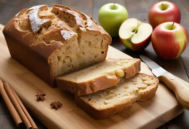 Video thumbnail for apple bread recipe