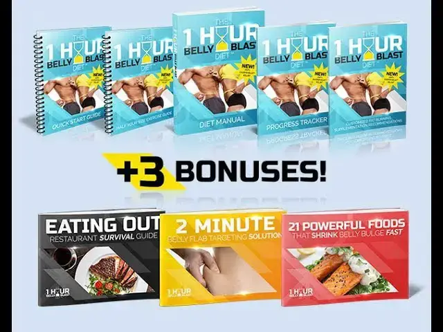 'Video thumbnail for 1 HOUR BELLY BLAST DIET Review 2017-2018'