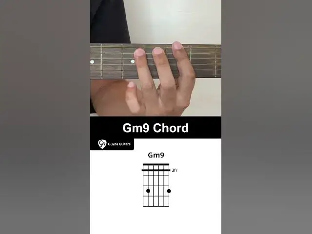 Video thumbnail for How To Play The Gm9 Chord On Guitar - Guvna Guitars