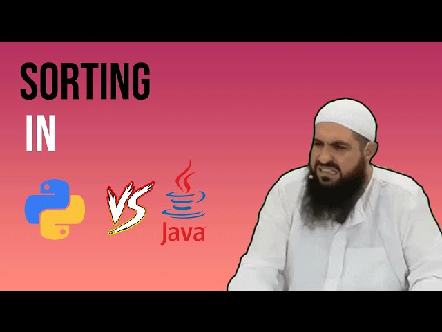 Video thumbnail for Mastering Sorting Algorithms In Java And Python!