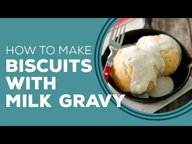 Video thumbnail for Paula Deen's Biscuits with Milk Gravy Recipe - Blast from the Past