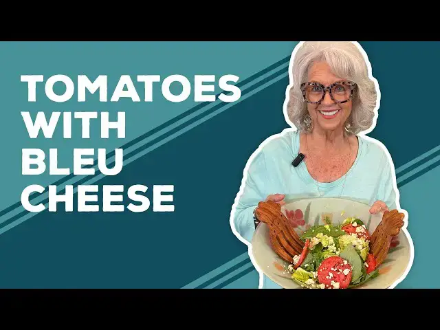 Video thumbnail for Love & Best Dishes: Tomatoes with Bleu Cheese Recipe | Blue Cheese Salad