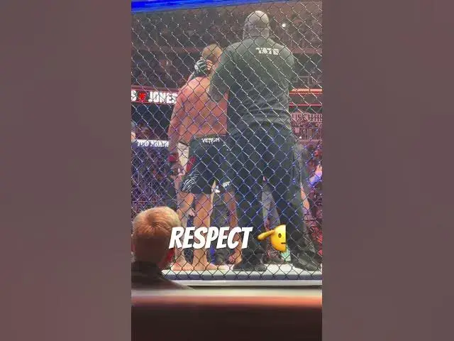 Video thumbnail for Mason Jones shares a moment with Jeremy Stephens after their war 🤝#ufcdesmoines #mma #respect