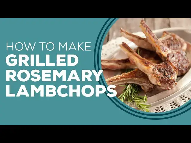 Video thumbnail for Blast from the Past: Grilled Rosemary Lamb Chops Recipe | Easy Lamb Chops Recipe on the Grill