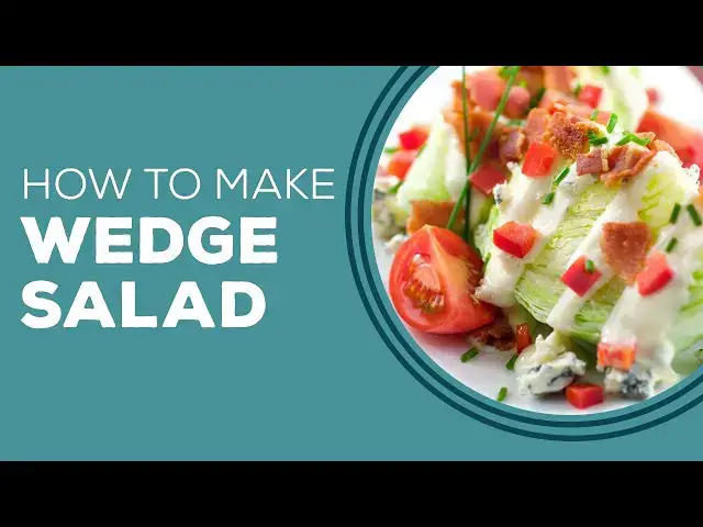 Video thumbnail for Wedge Salad - Blast From The Past