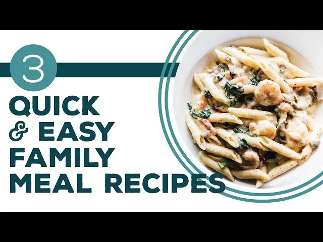 Video thumbnail for Full Episode Fridays: Easy Weeknight Meals - 3 Quick & Easy Family Meal Recipes