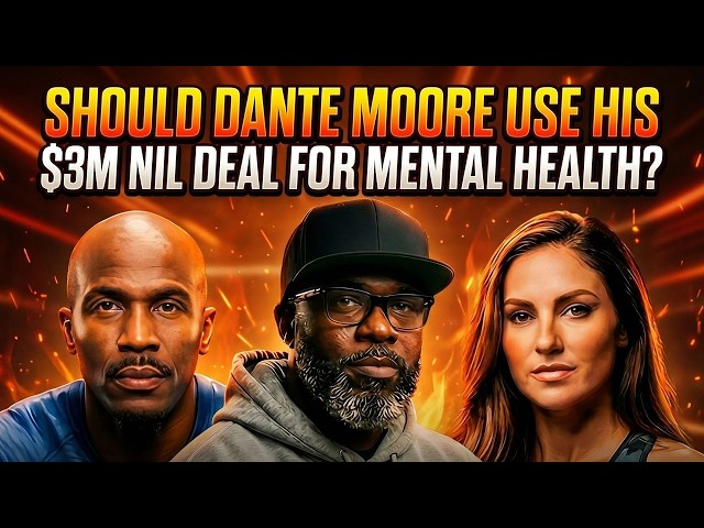 Video thumbnail for Should Dante Moore Use His $3M NIL Deal for Mental Health?